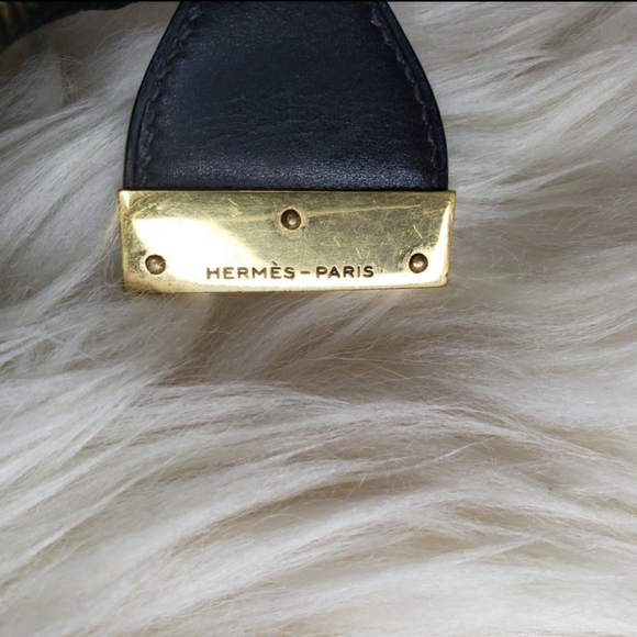 VTG Hermes Portfolio Leather Case w/ Wristlet - Picture 7 of 15